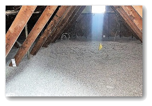 Well insulated attic Maryland